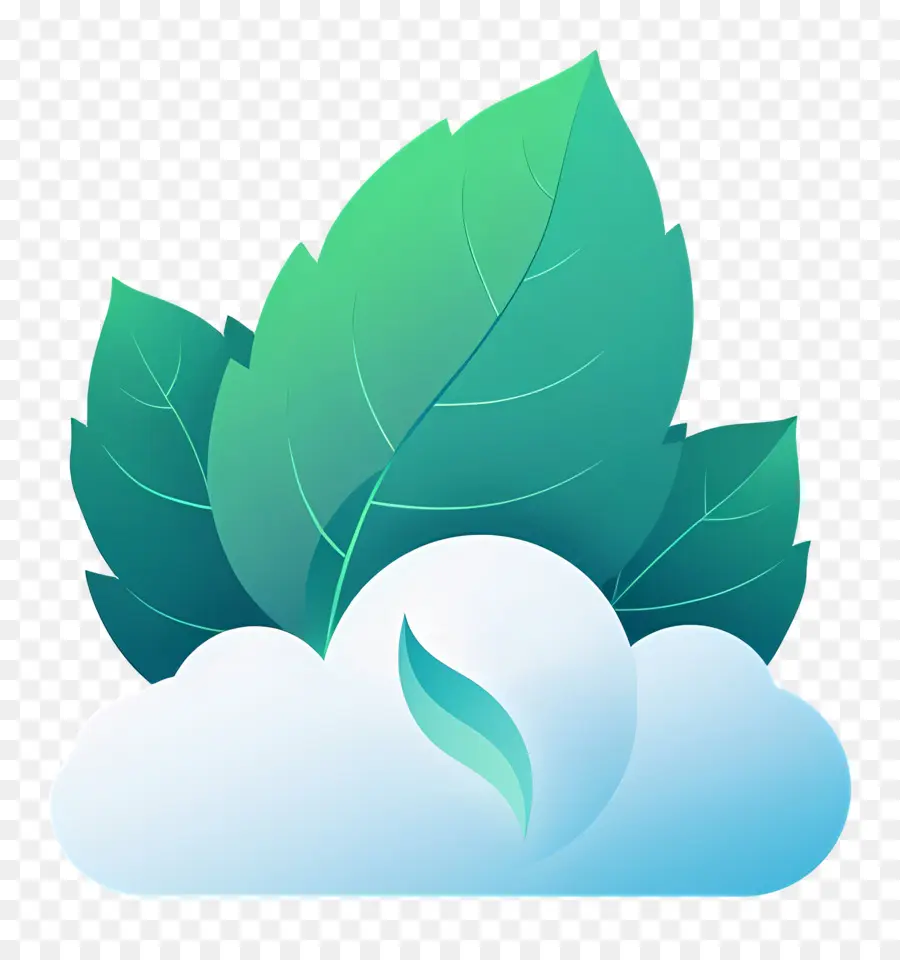 Logo Awan，Daun Dan Awan PNG