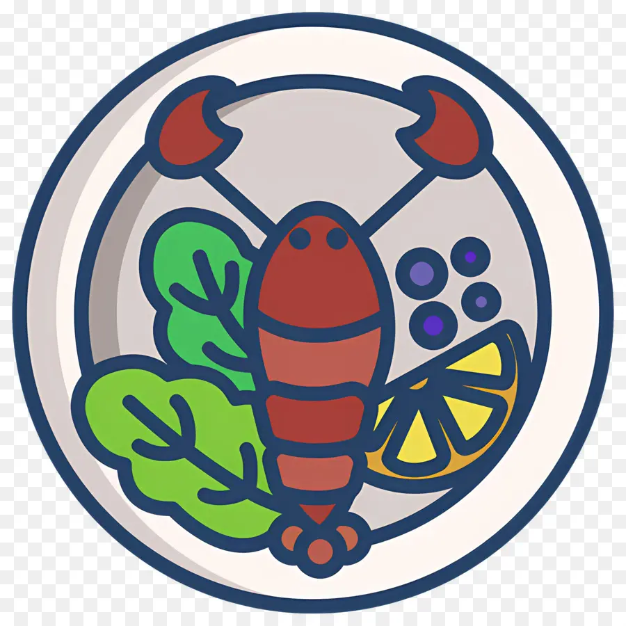 Makanan Laut，Lobster PNG