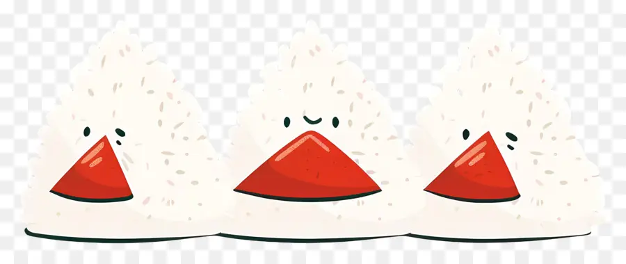 Umeboshi Onigiri，Ilustrasi Onigiri PNG