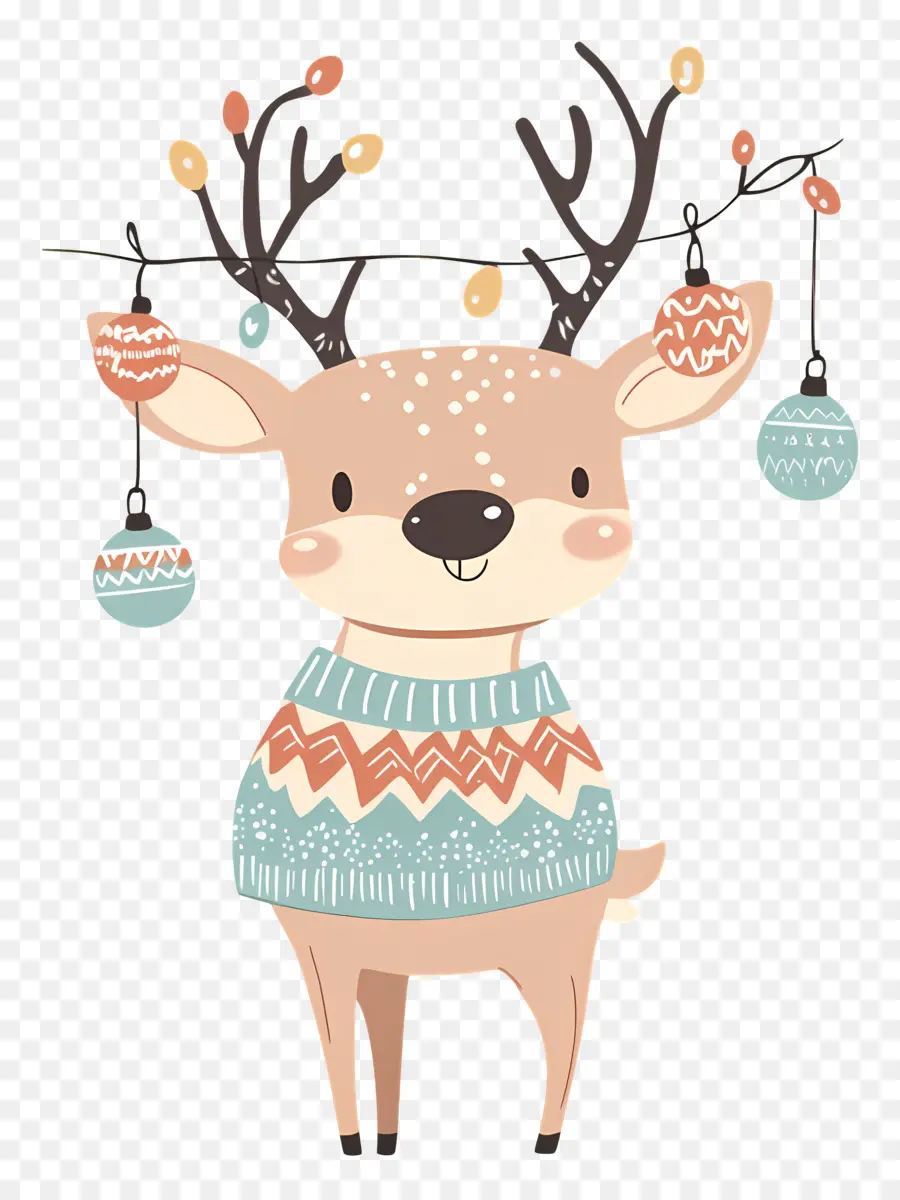 Rusa Natal，Rusa Lucu PNG