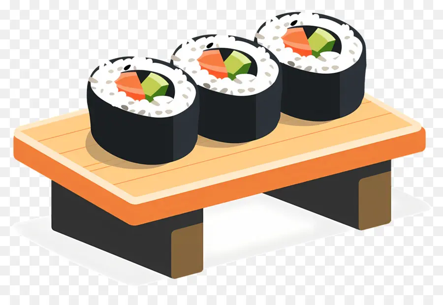 Sushi Gulung，Jepang PNG