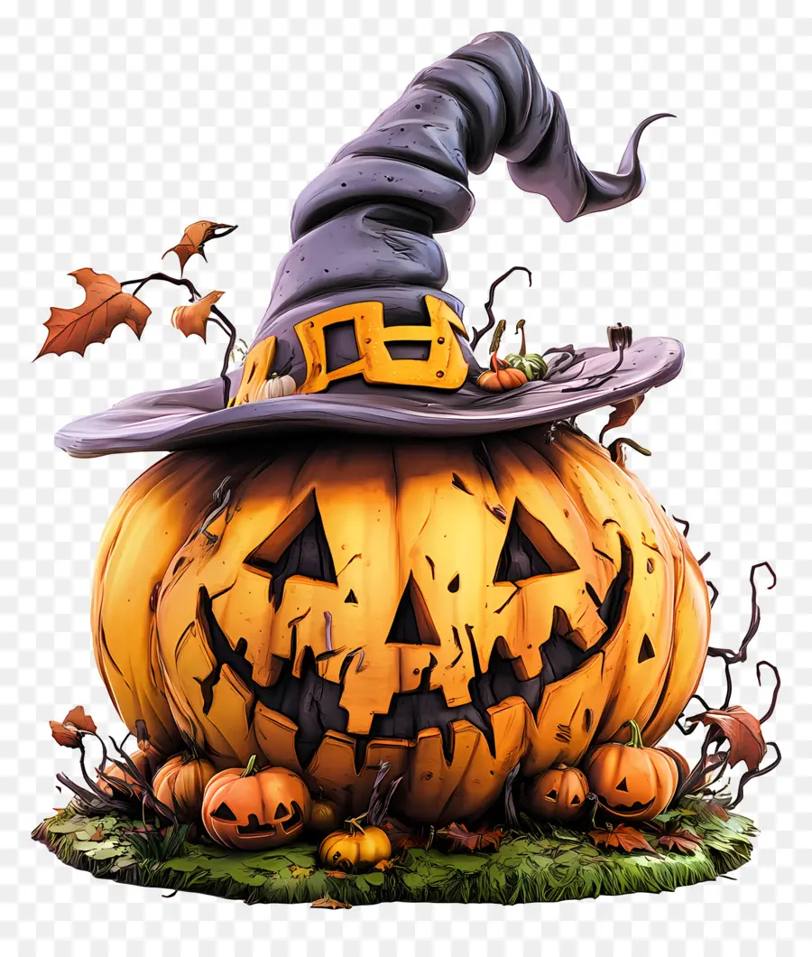 Pesta Halloween，Labu Halloween PNG