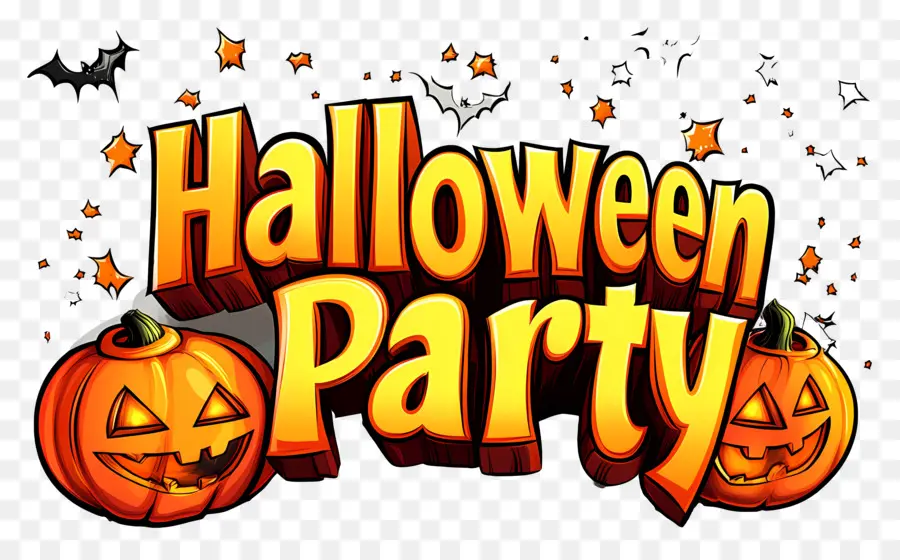 Pesta Halloween，Teks Pesta Halloween PNG