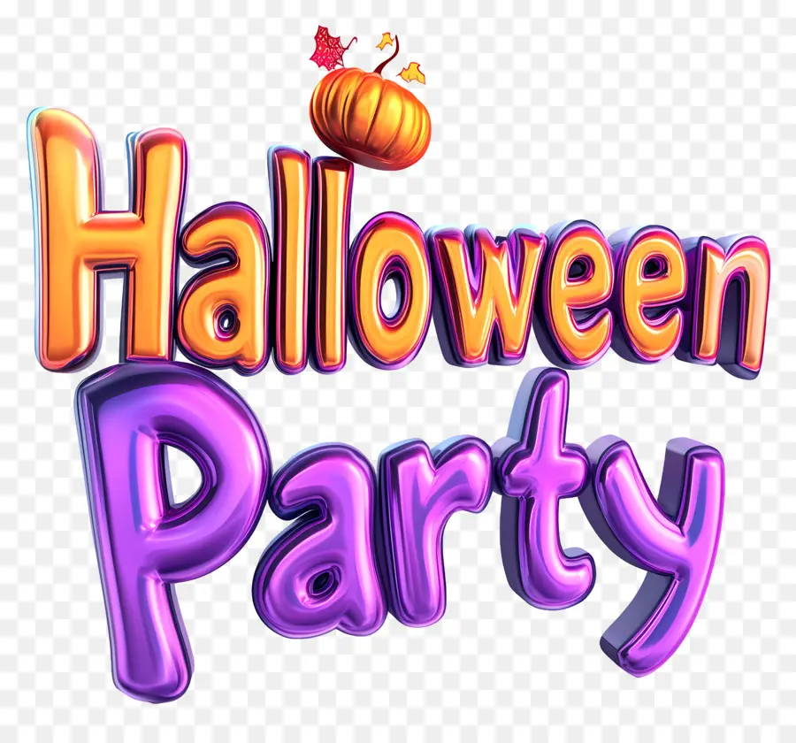 Pesta Halloween，Teks Pesta Halloween PNG