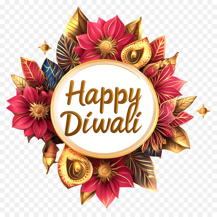 Selamat Diwali，Dekorasi Diwali PNG