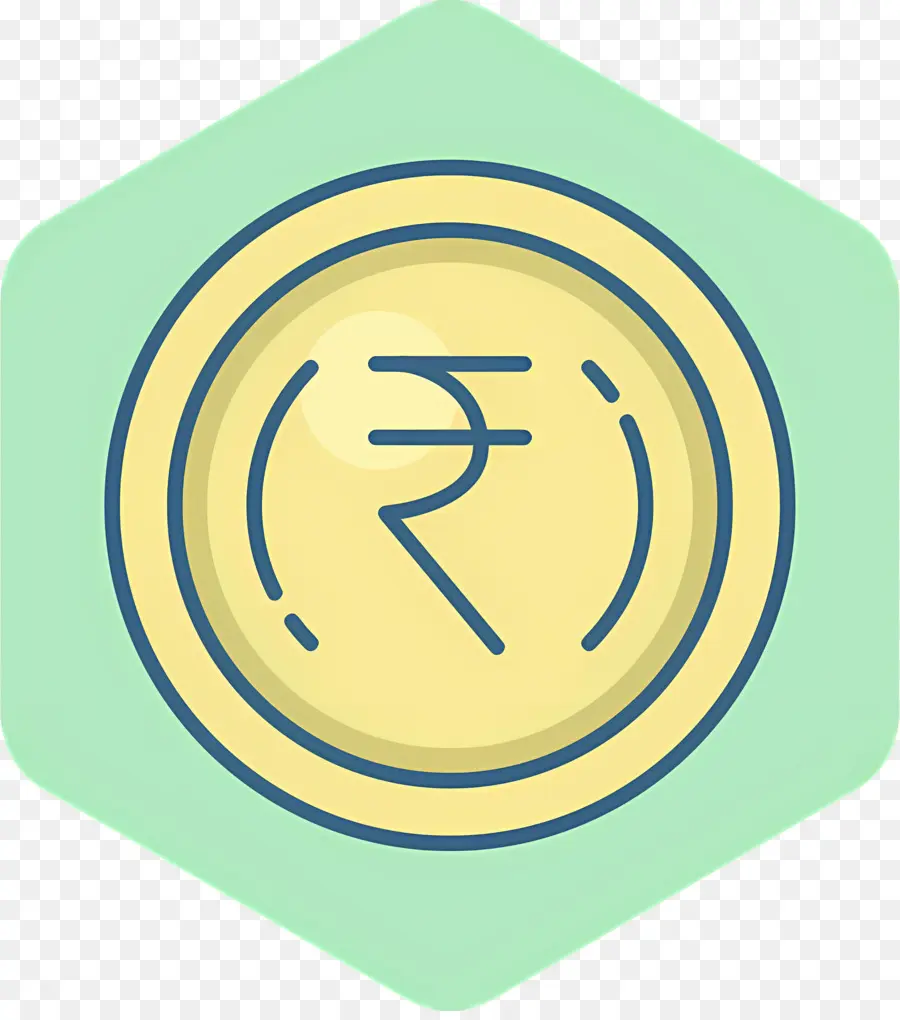 Rupee India，Koin Emas Rupee PNG