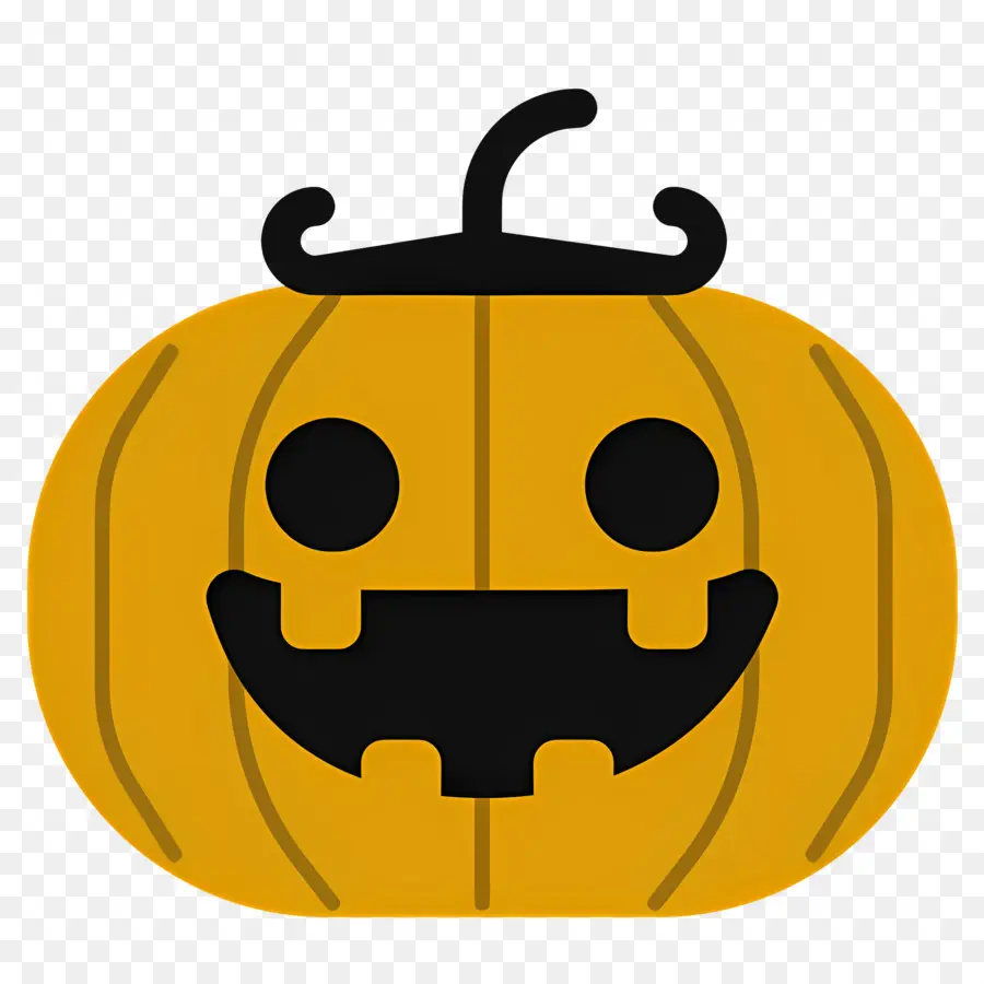 Labu Halloween Yang Lucu，Labu Kuning PNG