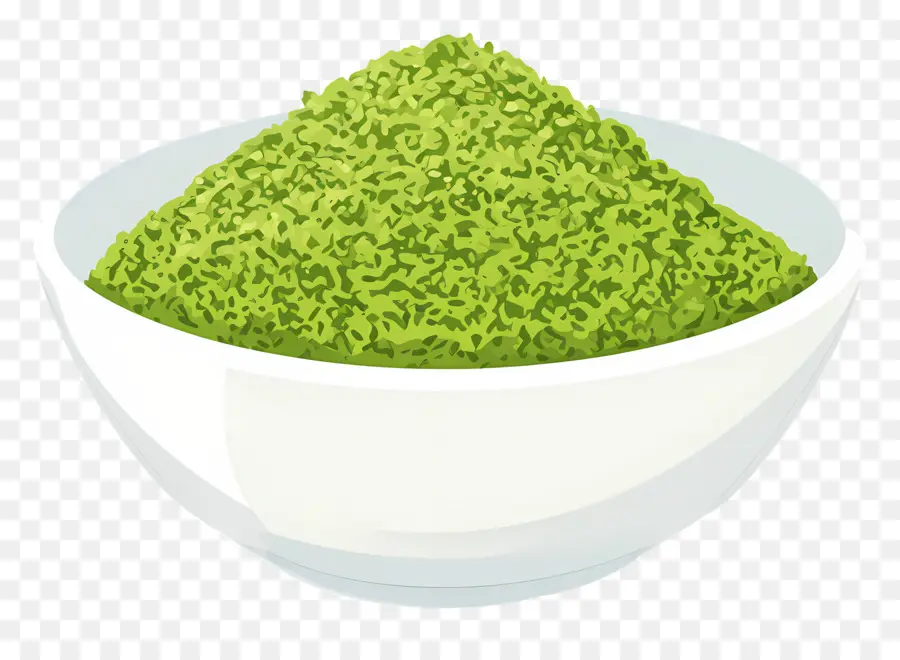 Bubuk Matcha，Bubuk Hijau PNG