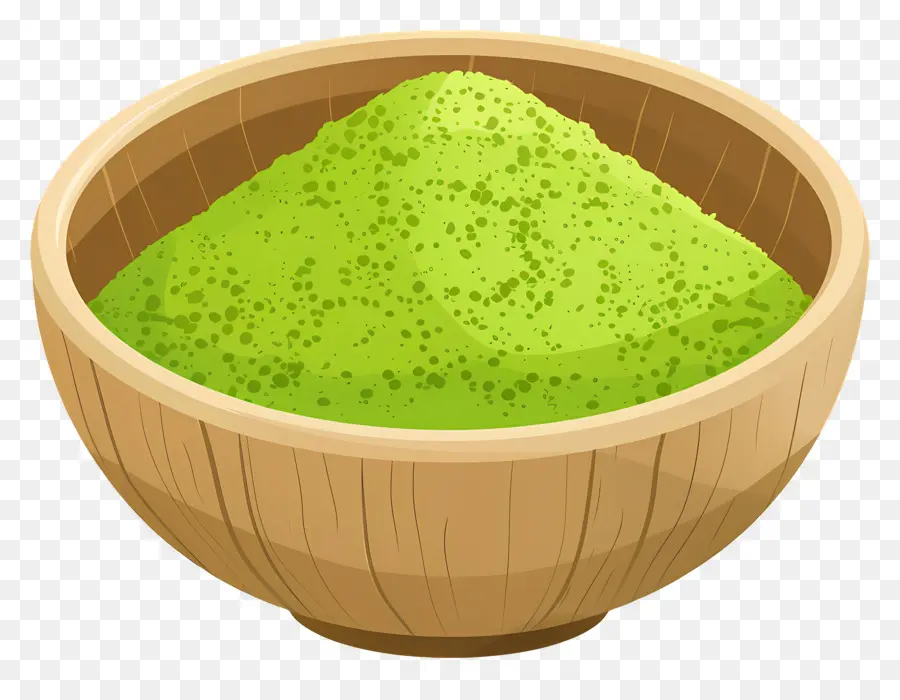 Bubuk Matcha，Bubuk Hijau PNG