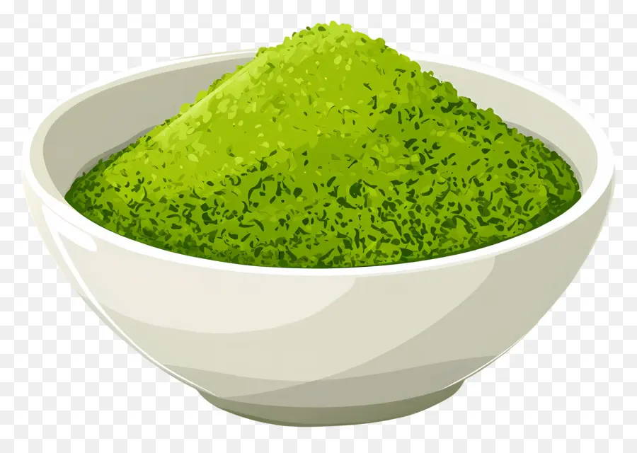 Bubuk Matcha，Bubuk Hijau PNG