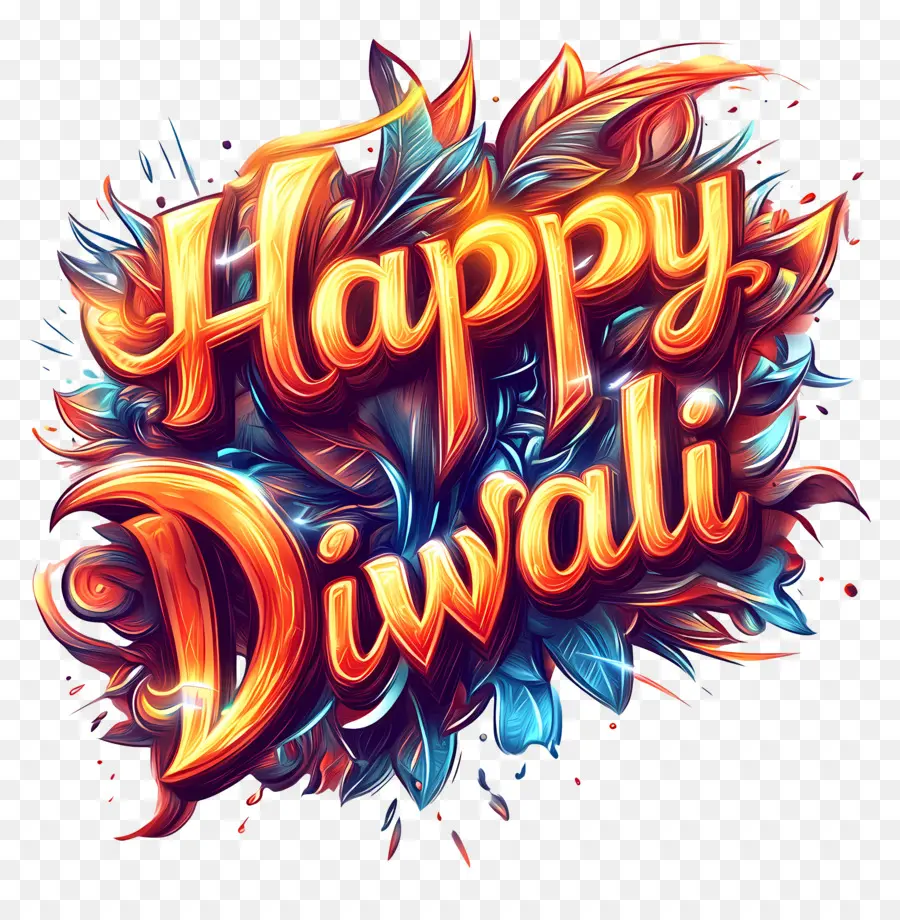 Selamat Diwali，Teks Selamat Diwali PNG