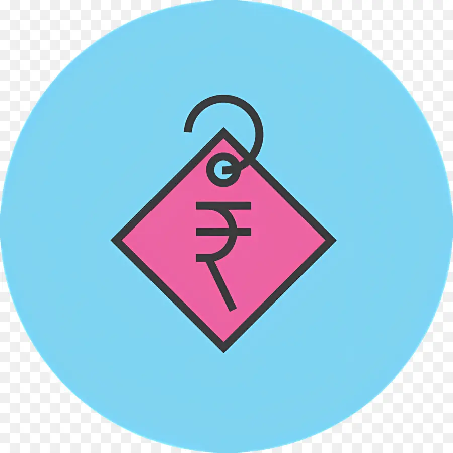 Rupee India，Label Rupee PNG