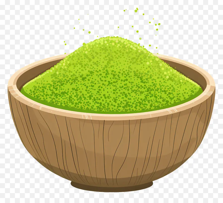 Bubuk Matcha，Bubuk Hijau PNG