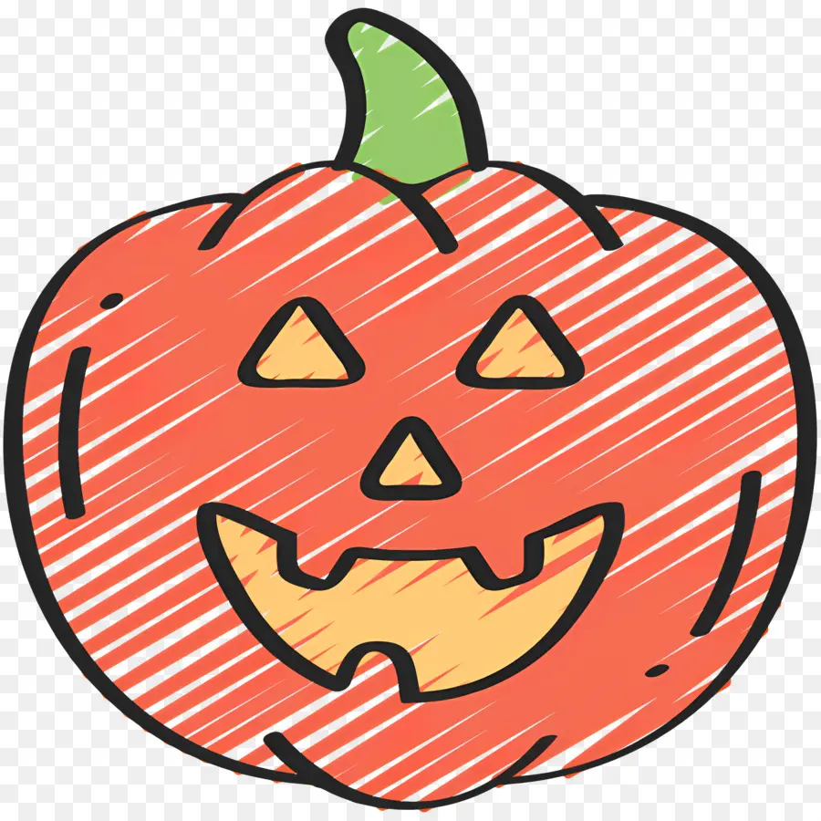 Labu Halloween，Lentera Jack O' Oranye PNG