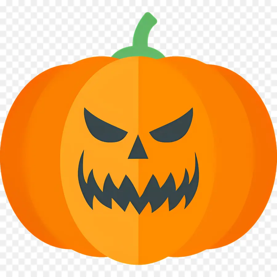 Labu Halloween Yang Menakutkan，Jack O' Lantern PNG