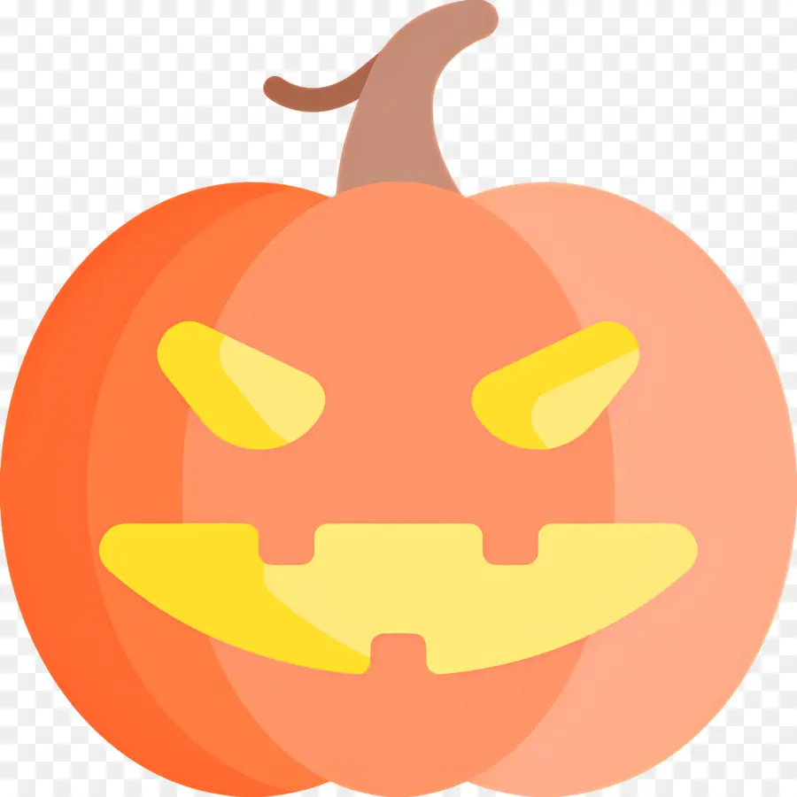 Labu Halloween，Lentera Jack O' Oranye PNG