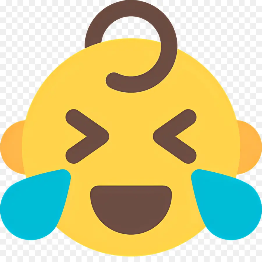 Emoji Tertawa，Tertawa Sayang PNG