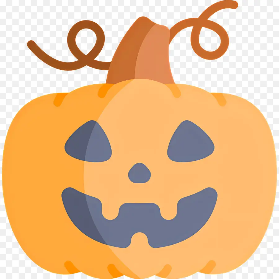 Labu Halloween，Labu Kuning PNG