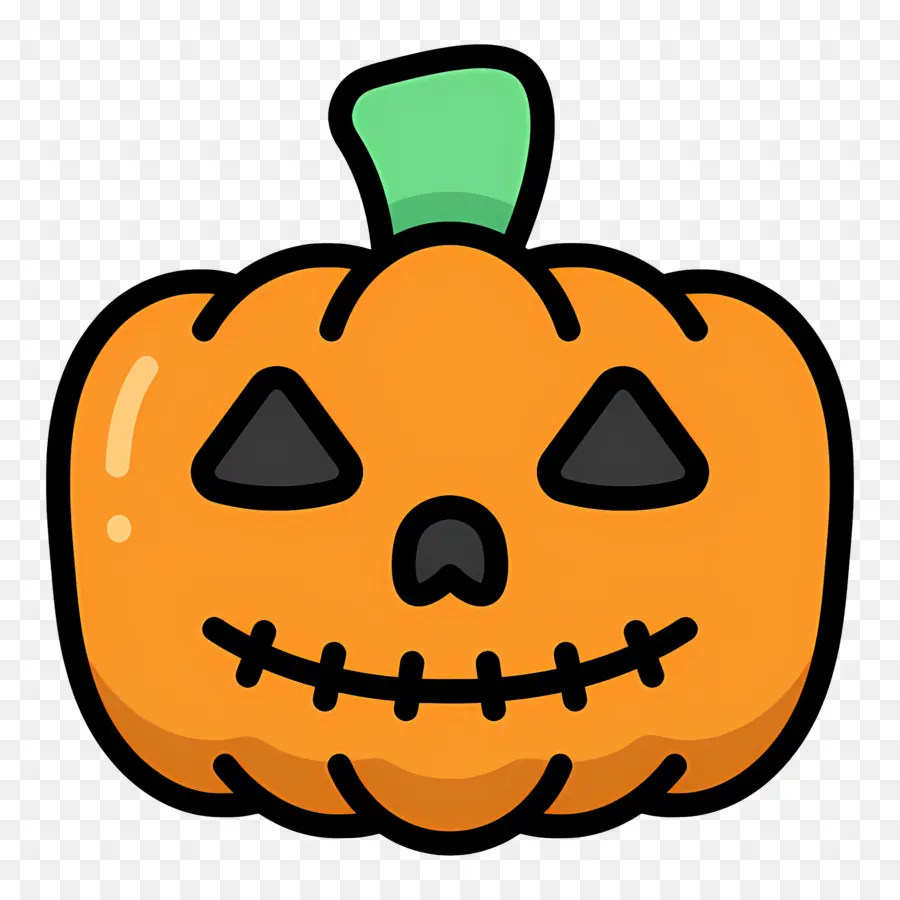 Labu Halloween Yang Menakutkan，Lentera Jack O' Oranye PNG