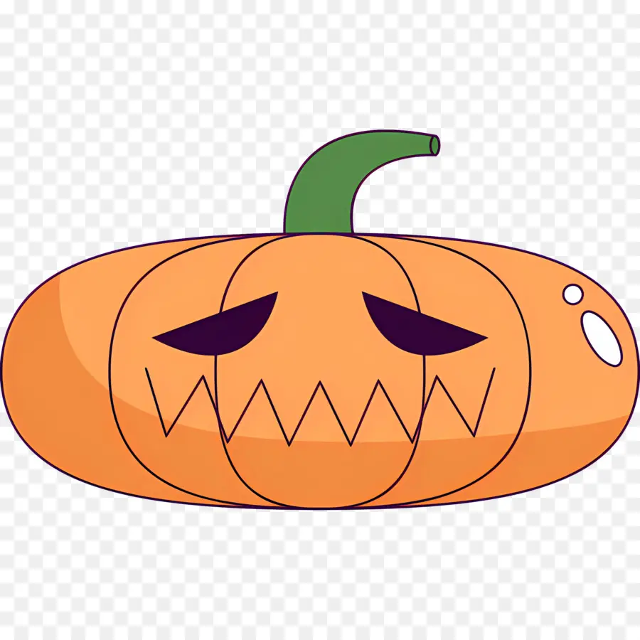 Labu Halloween Yang Menakutkan，Jack O' Lantern PNG