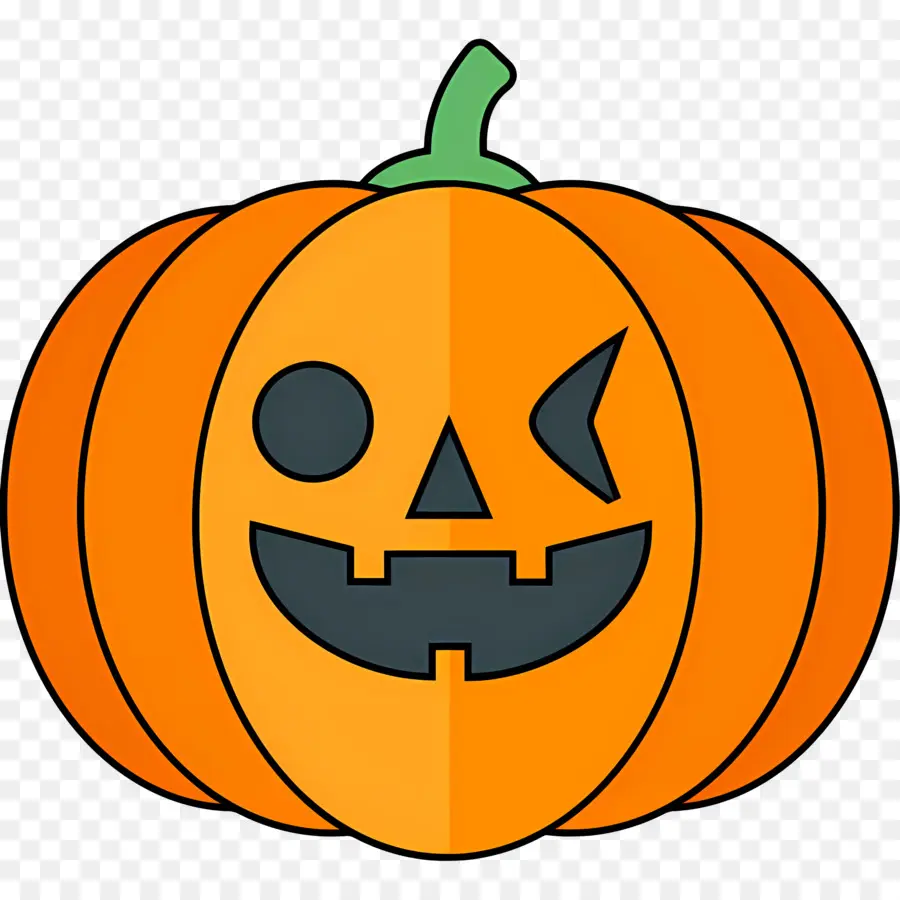 Labu Halloween Yang Menakutkan，Labu Kuning PNG