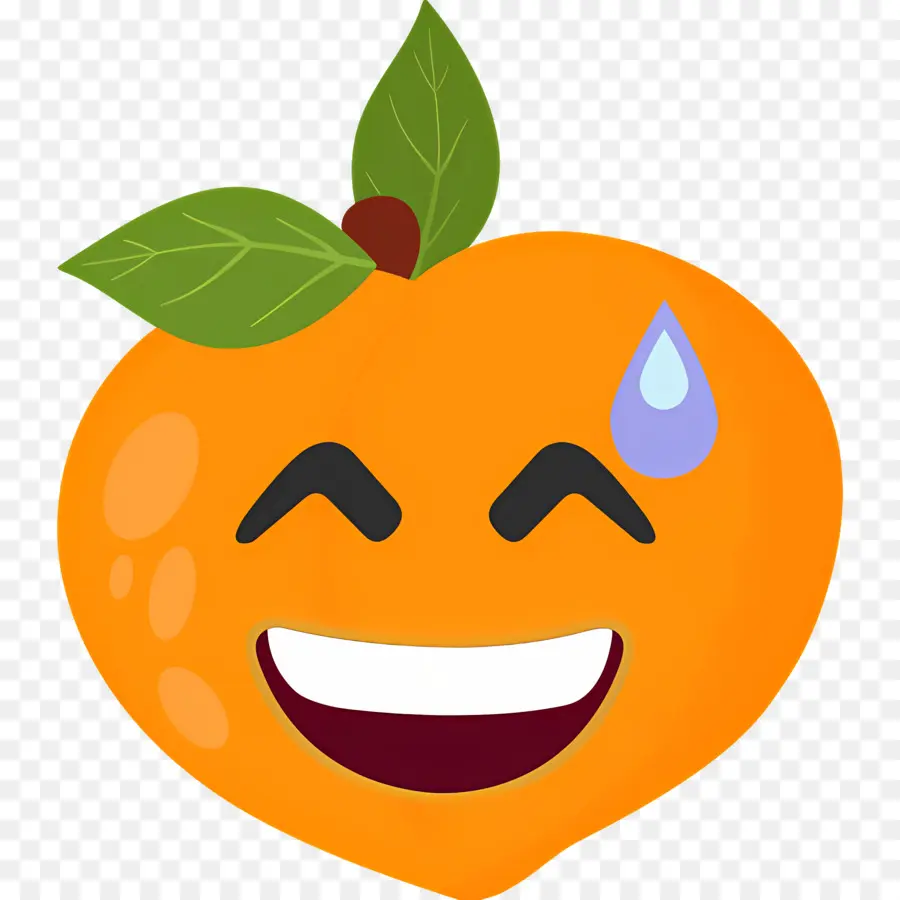 Emoji Buah Persik，Emoji Persik PNG