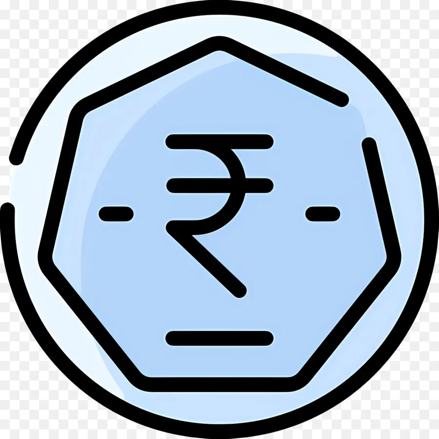 Rupee India，Koin Rupee PNG