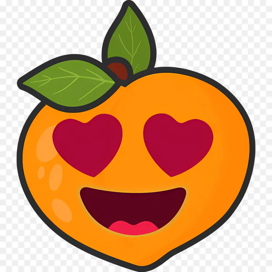 Emoji Buah Persik，Emoji Persik PNG