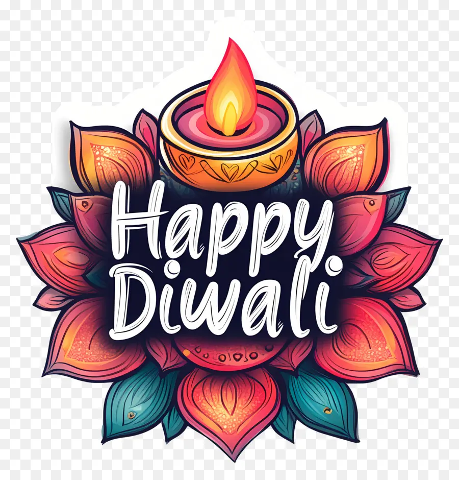 Selamat Diwali，Desain Selamat Diwali PNG