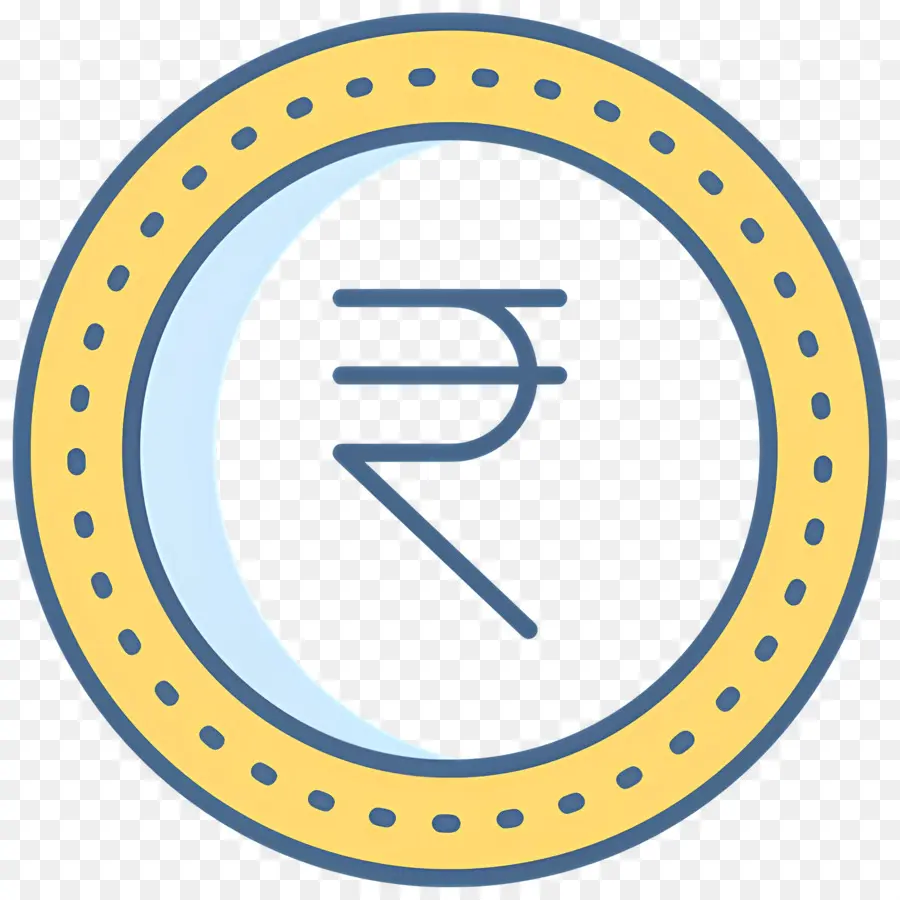 Rupee India，Koin Yang Diuraikan PNG