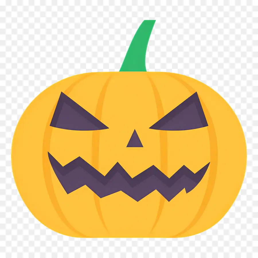 Labu Halloween Yang Menakutkan，Labu Hitam PNG