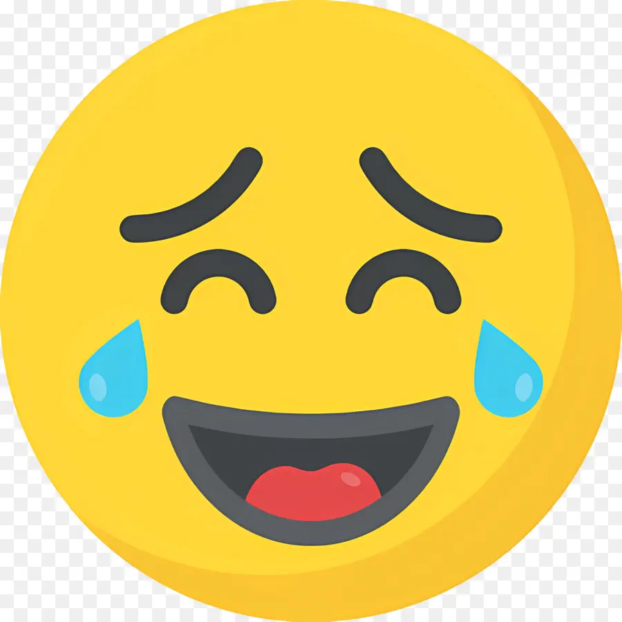 Emoji Tertawa，Emoji Menangis PNG