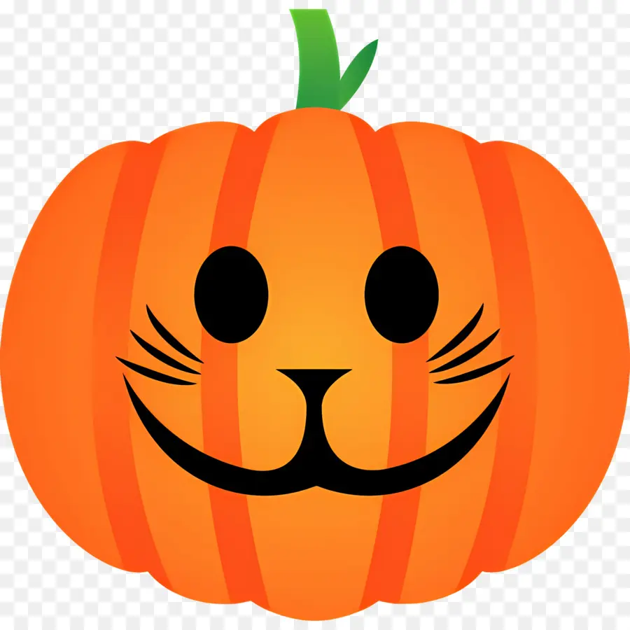 Labu Halloween Yang Lucu，Labu Jeruk PNG