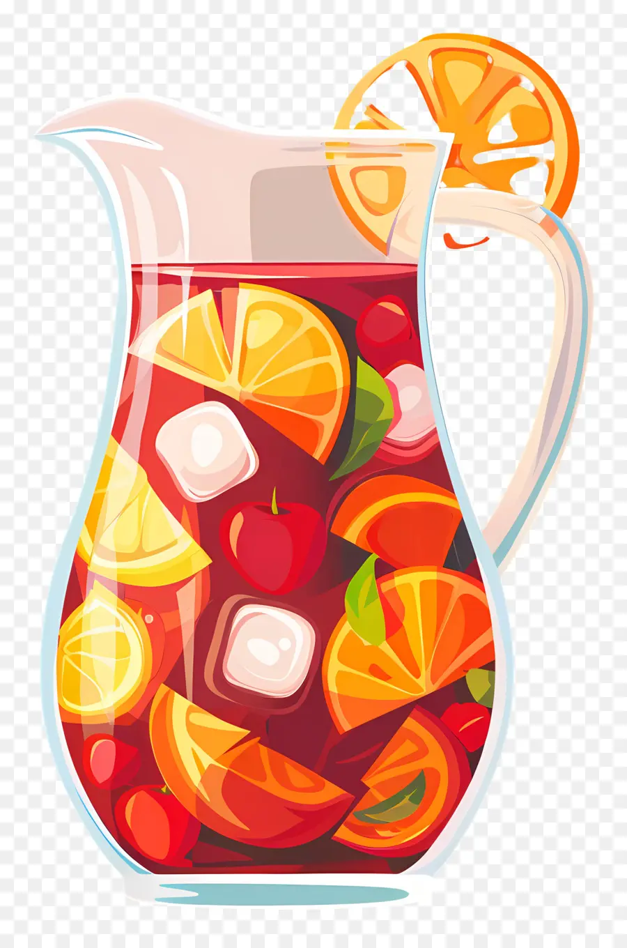 Minuman Sangria Yang Menyegarkan，Pukulan Buah PNG