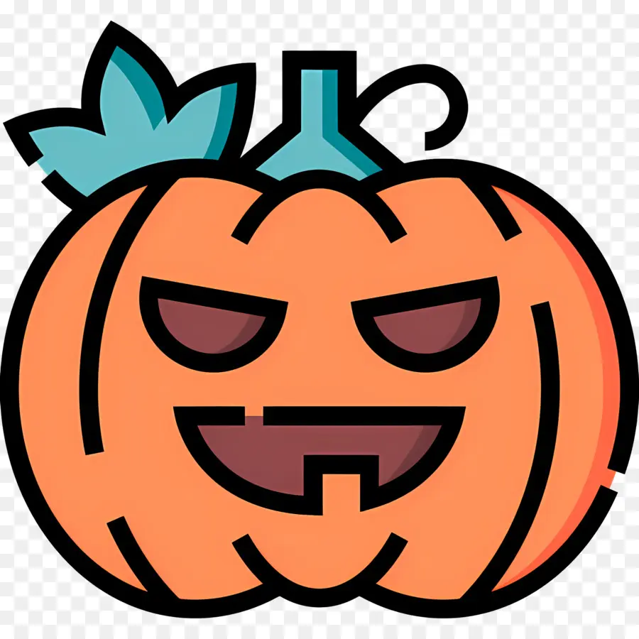 Labu Halloween，Lentera Jack O' Oranye PNG