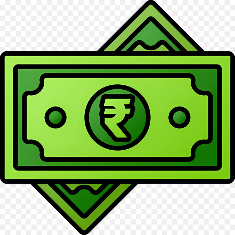 Rupee India，Catatan Mata Uang PNG