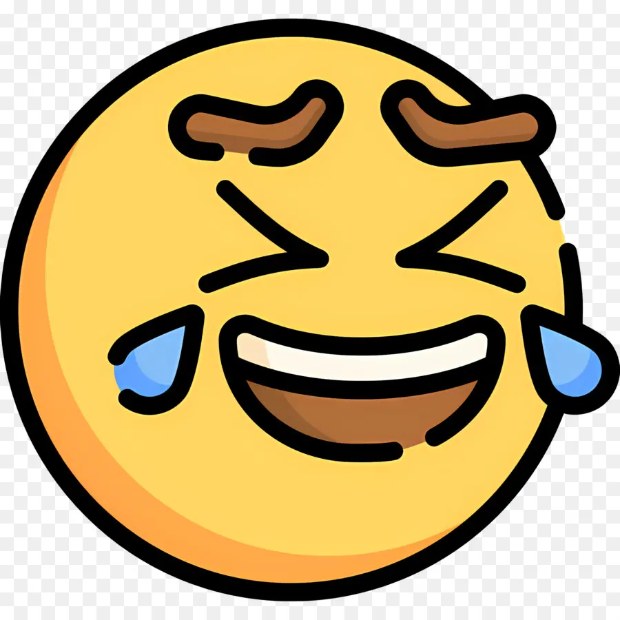 Emoji Tertawa，Emoji Sedih PNG