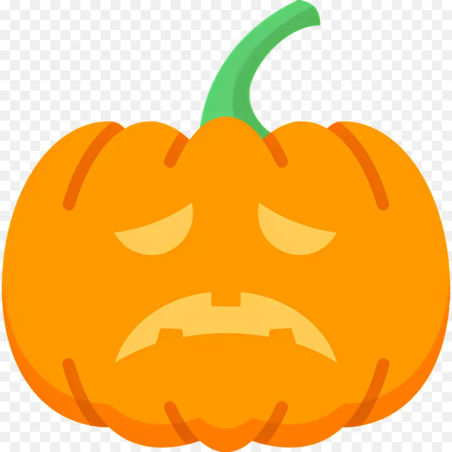 Labu Halloween，Labu Kuning PNG