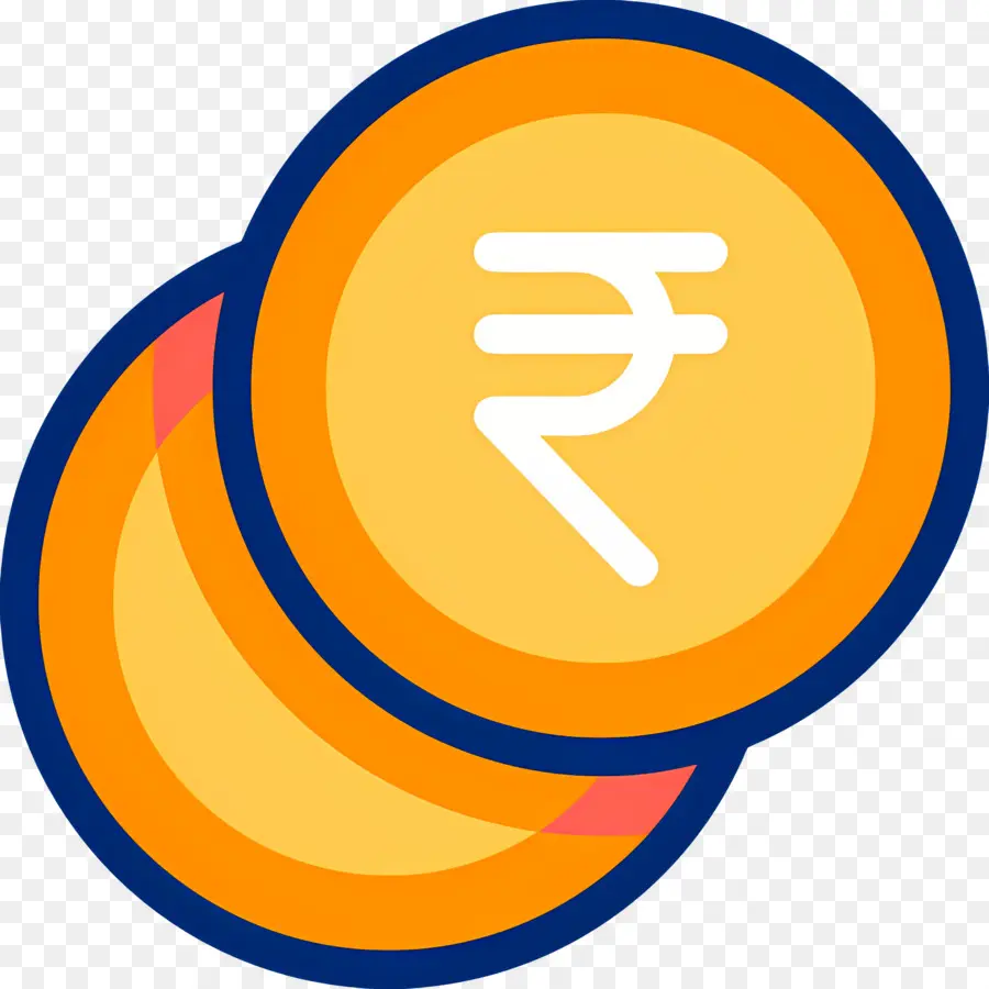 Rupee India，Koin Rupee PNG