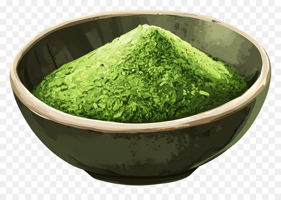 Bubuk Matcha，Bubuk Hijau PNG