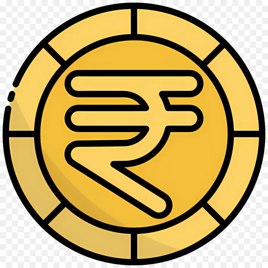 Rupee India，Koin Rupee PNG