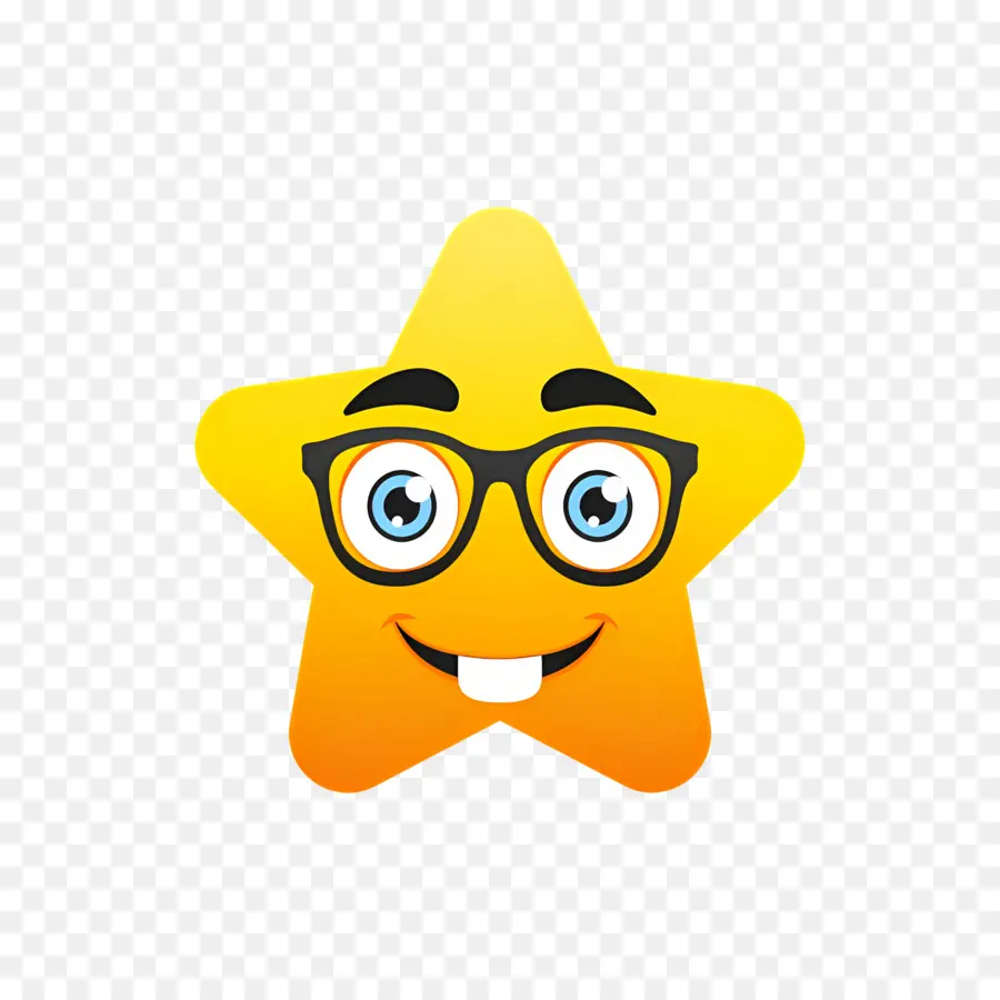 Emoji Kutu Buku，Bintang Kuning PNG