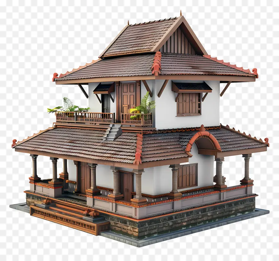 Rumah 3d，Rumah Adat PNG