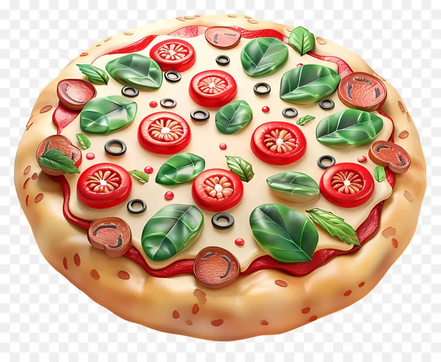 Pizza 3d，Pizza PNG