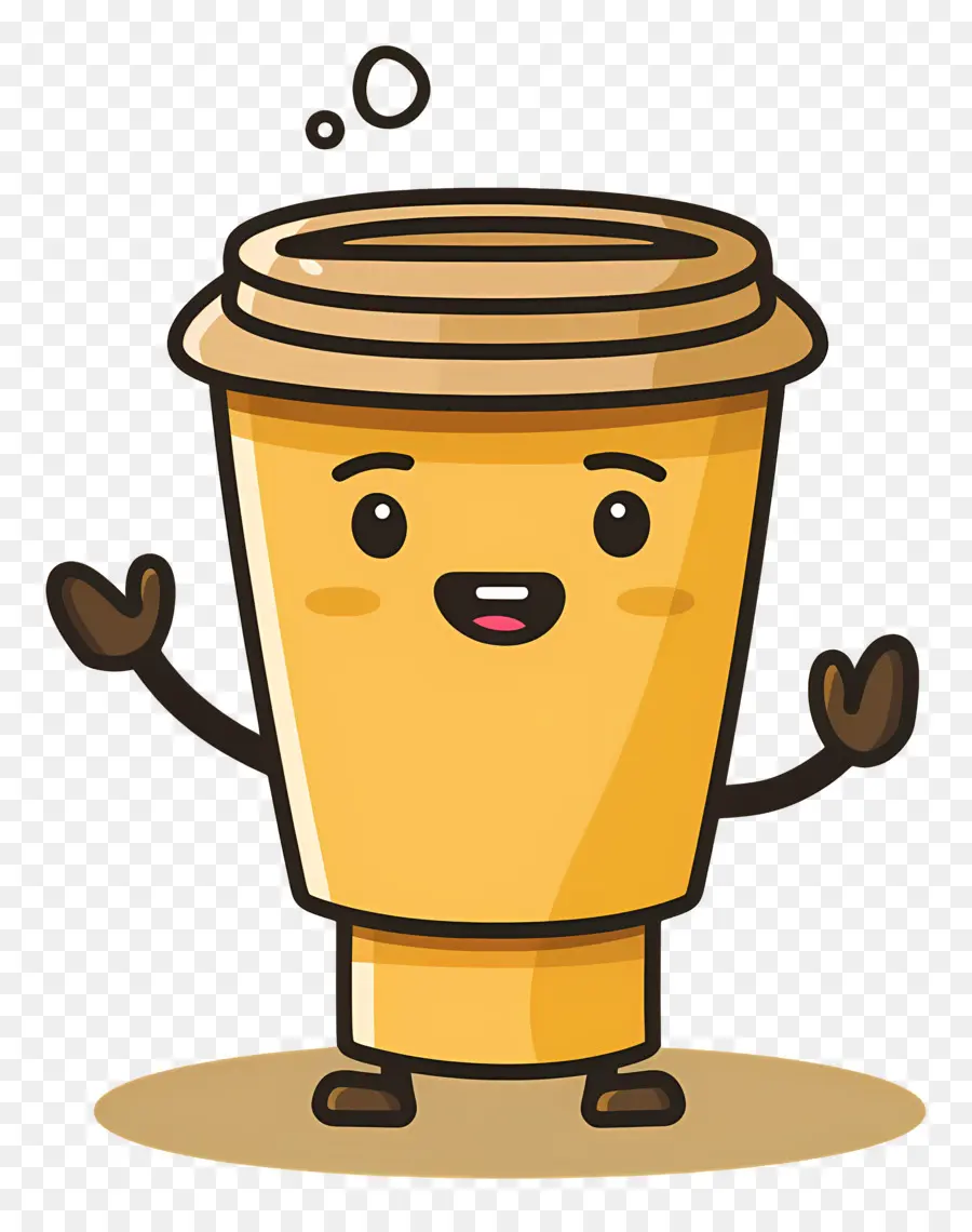 Kopi Kawaii，Cangkir Kopi PNG