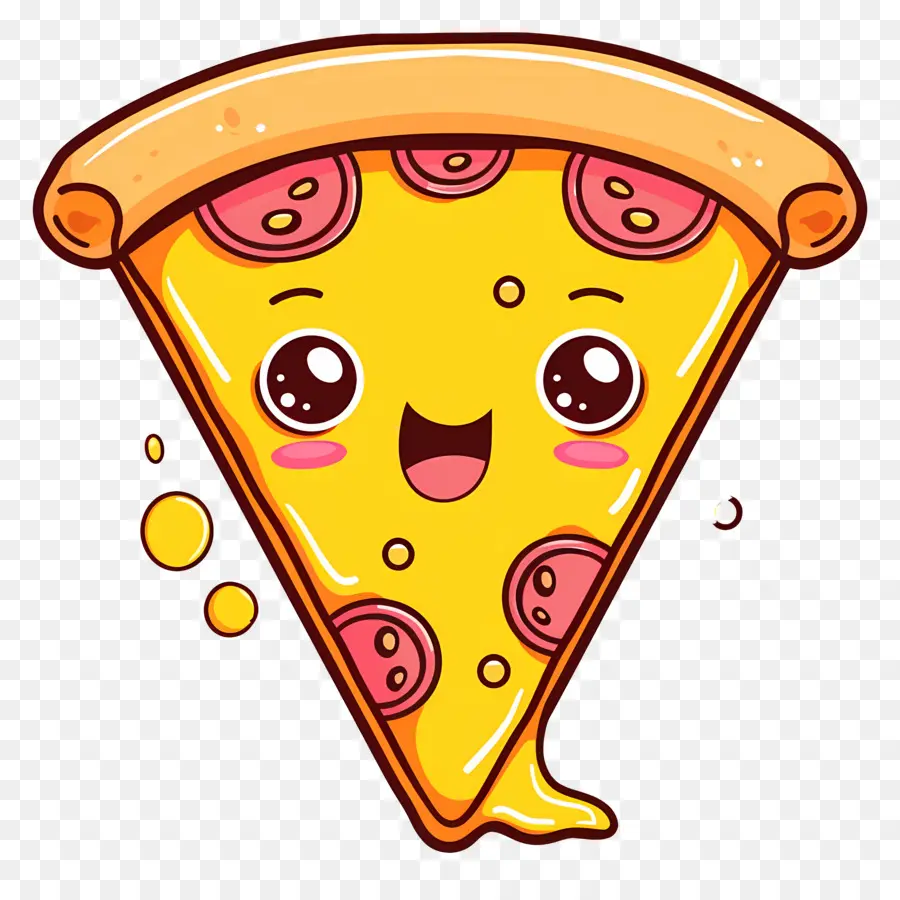 Pizza Kartun，Irisan Pizza PNG