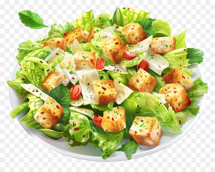 Salad Kaisar，Salad PNG