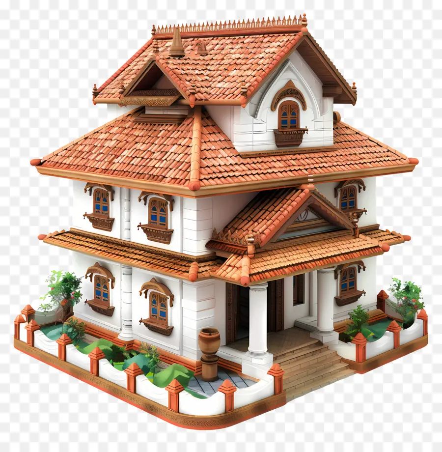 Rumah 3d，Rumah Adat PNG