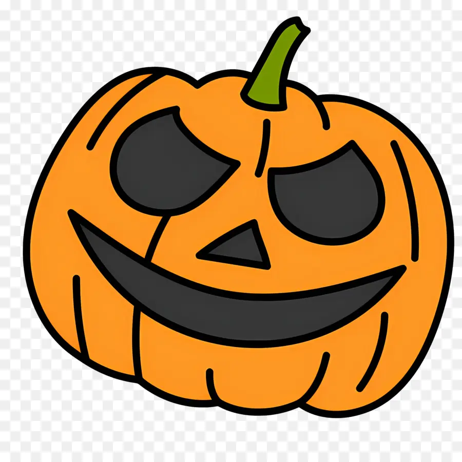 Labu Halloween Yang Menakutkan，Labu Kuning PNG