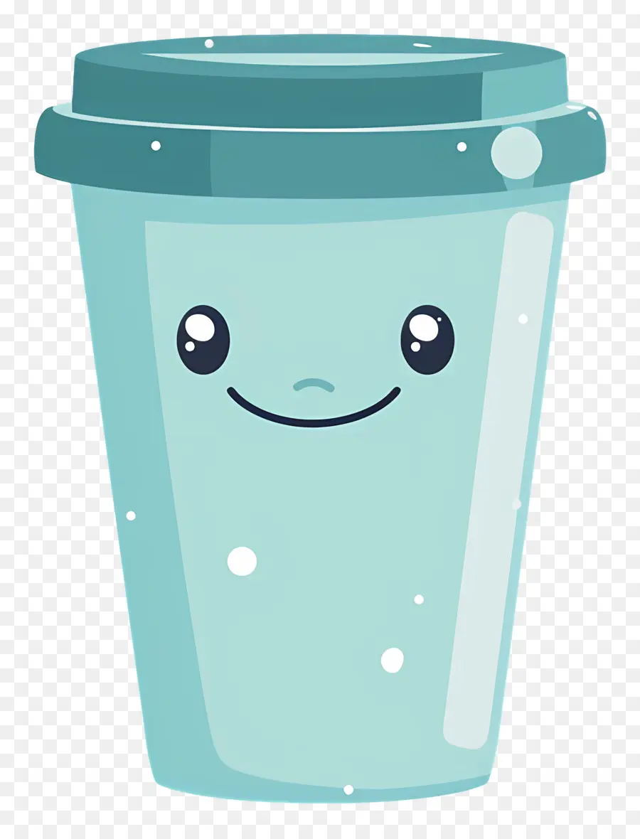 Kopi Kawaii，Piala Tersenyum PNG